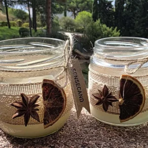 Vela Canela & Naranja